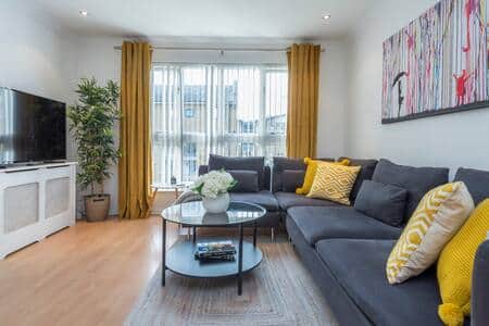 Living Room with TV