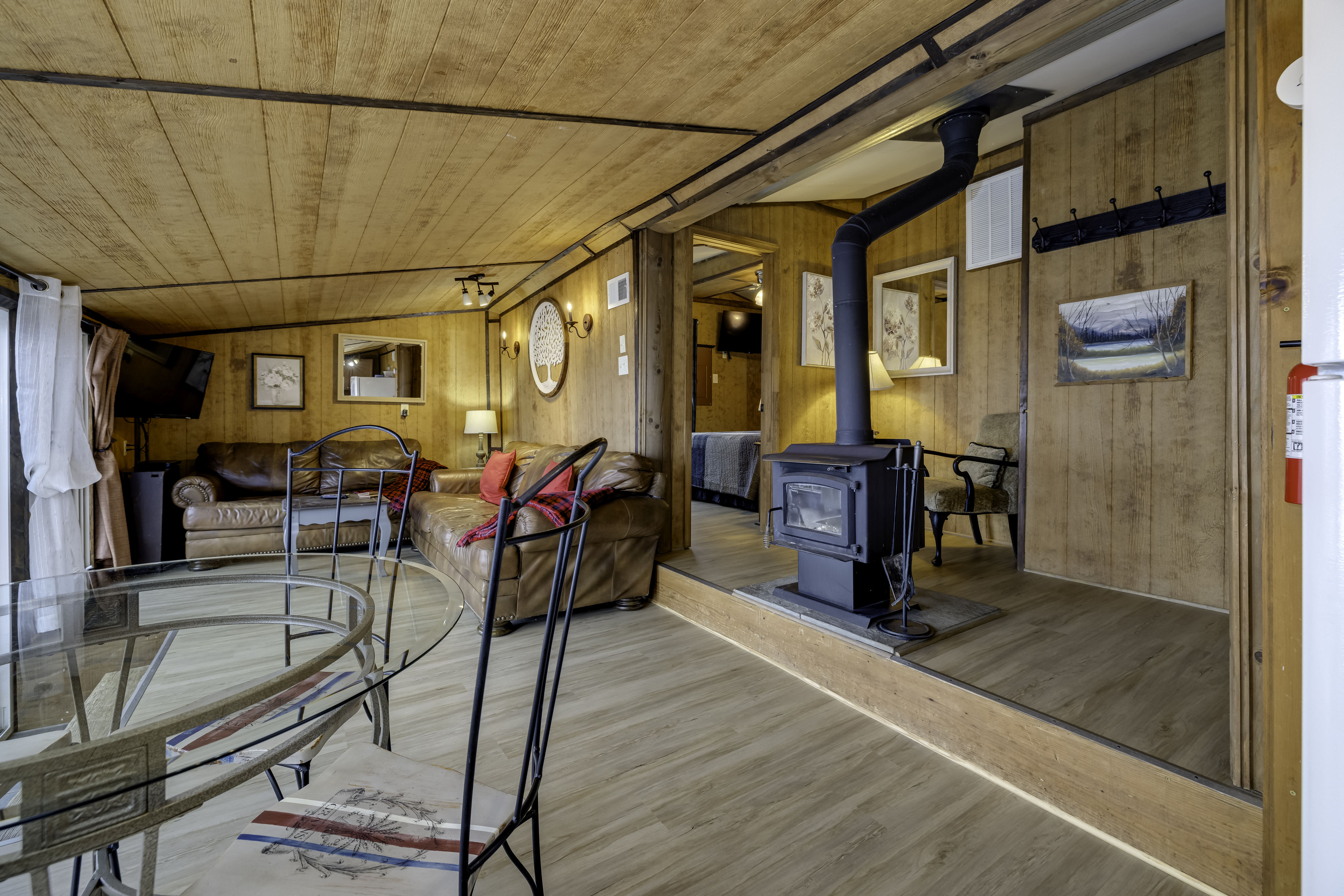 stunning view from living room