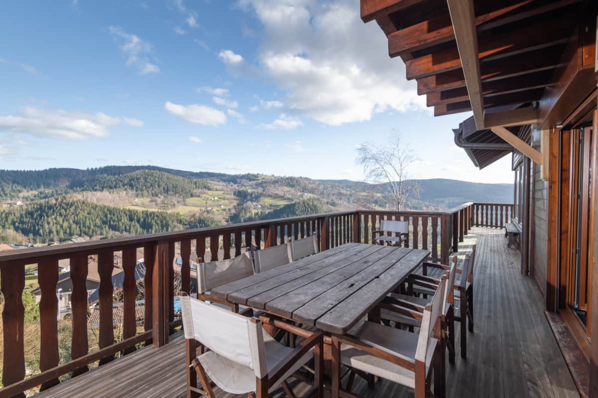 Luxueux chalet avec vue sur les pistes et le Hohneck à Le Tholy