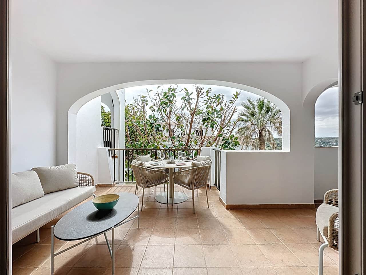 Apartment Alegre, Front Balcony