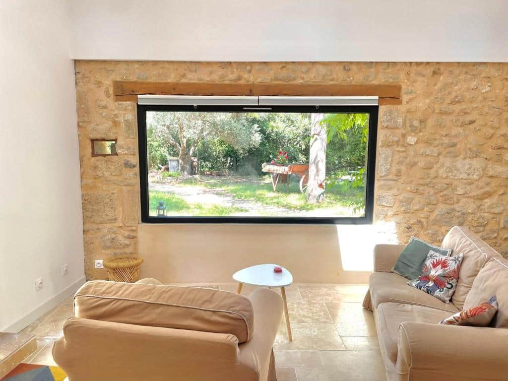 Vue sur le jardin