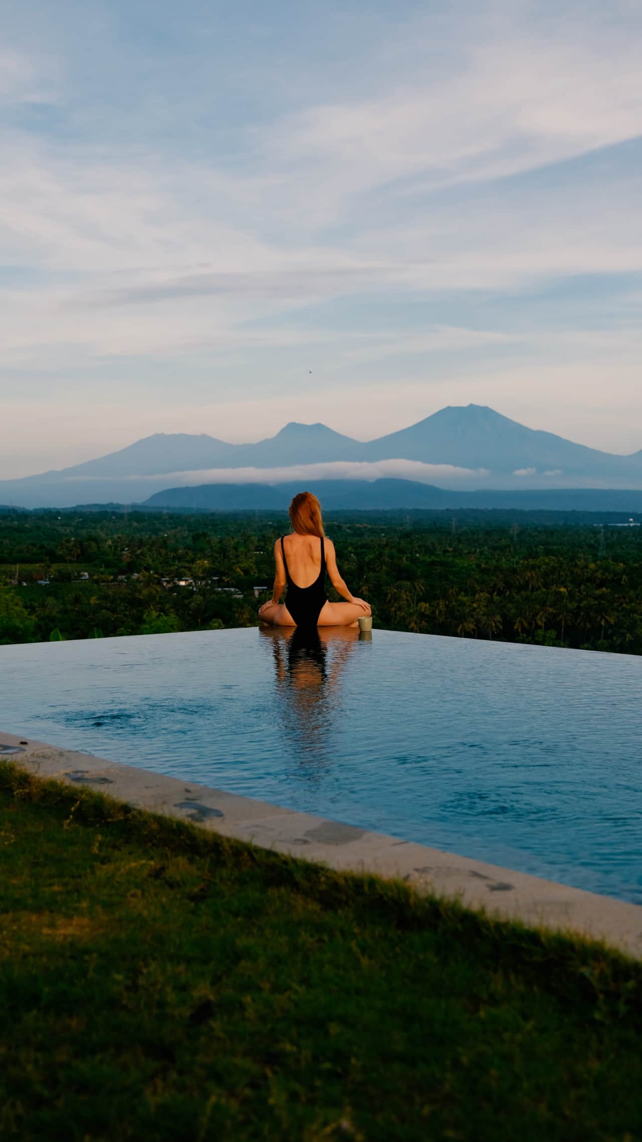 volcanoview from villa Manjul