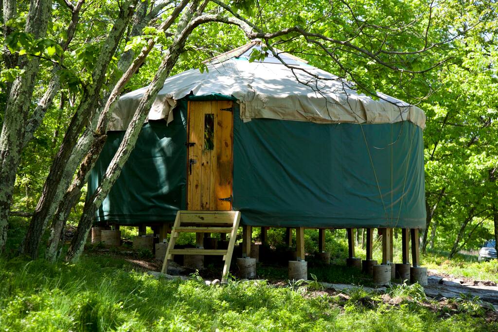 20ft yurt at Arts On Site