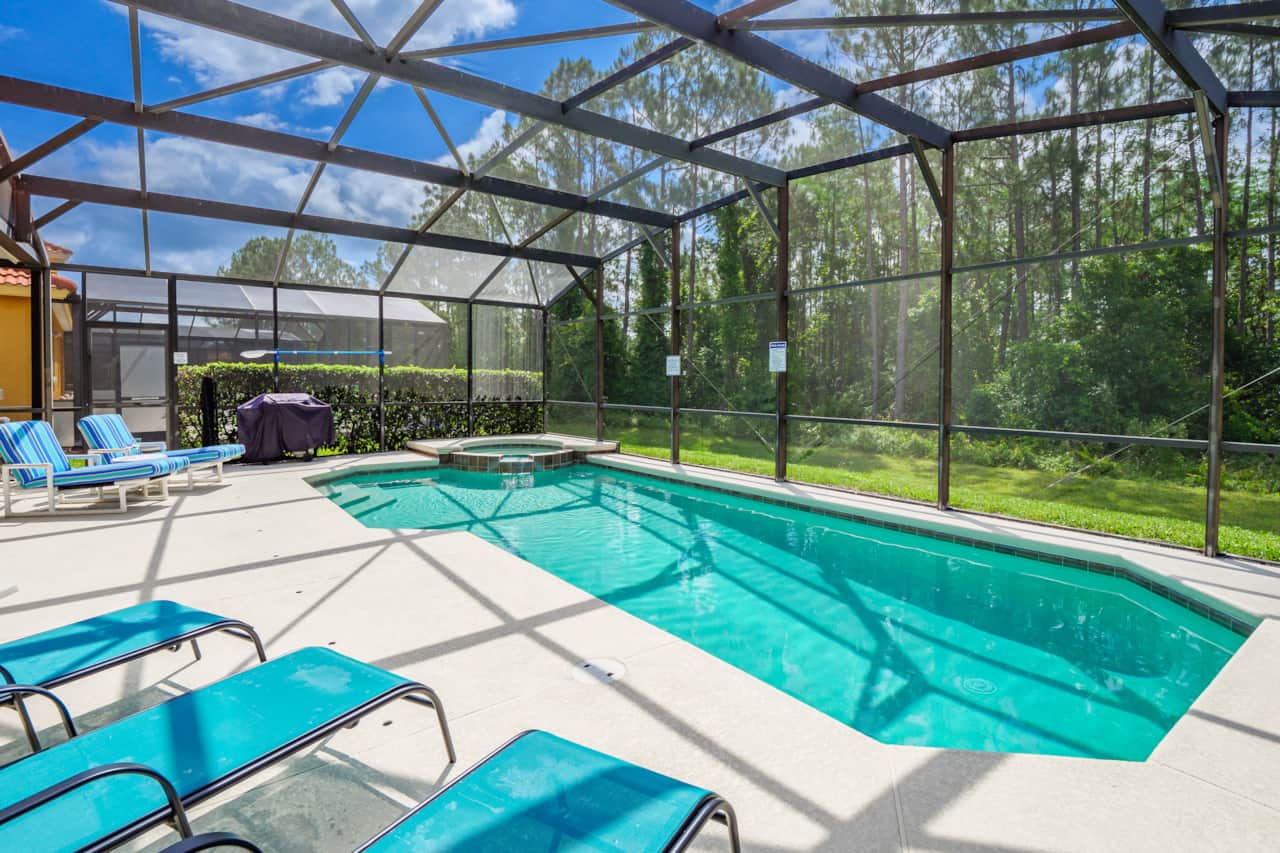 Plenty of space to enjoy the Florida sunshine