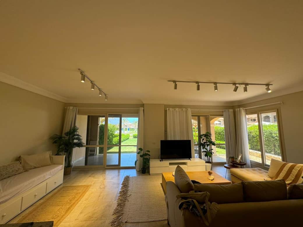 Wide living room 