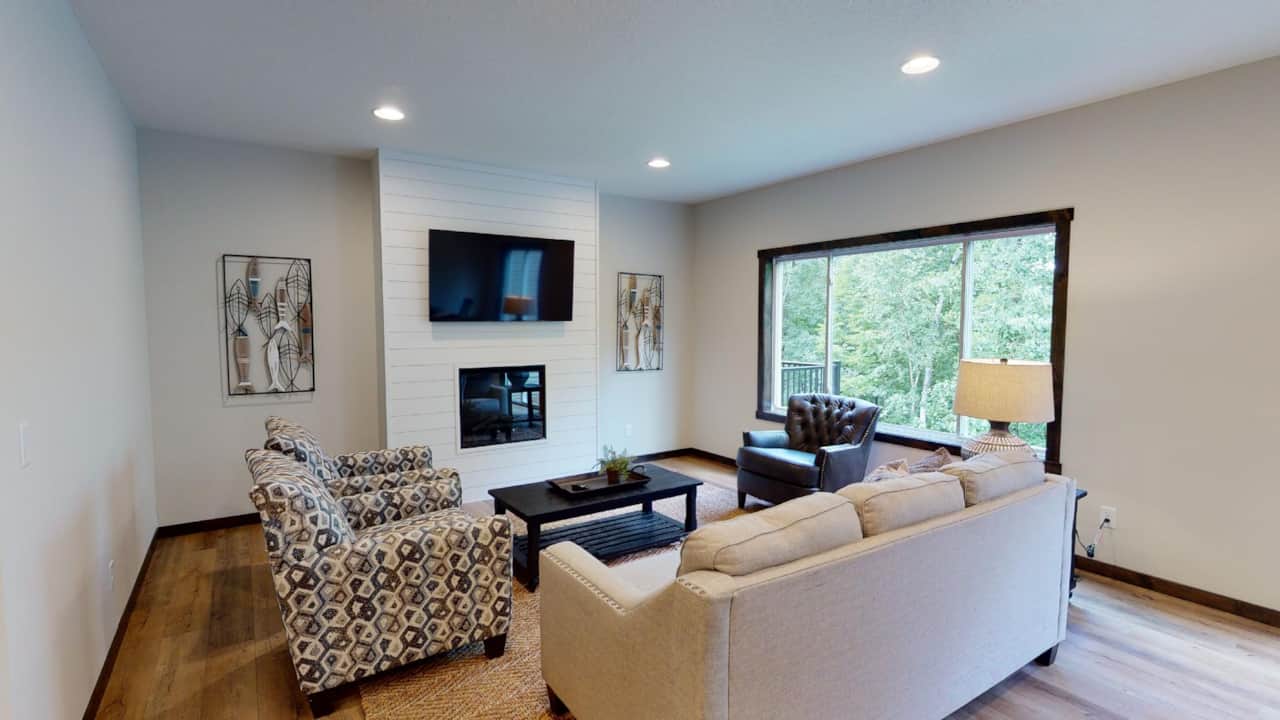 Main Level Living Room and FP #175