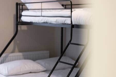 Triple bunk beds