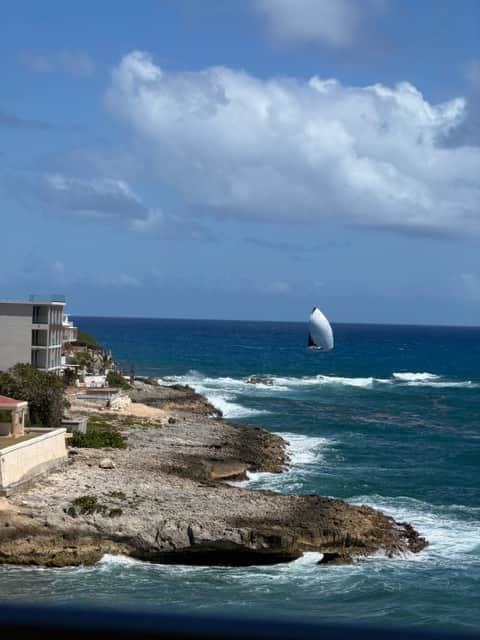 View of Point Blanche Coast