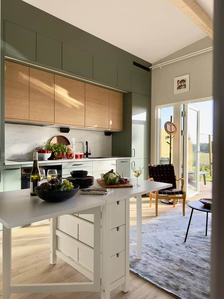 View of kitchen