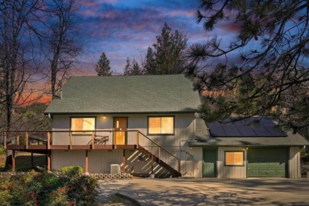 Welcome to our peaceful chalet nestled among the trees at Bass Lake