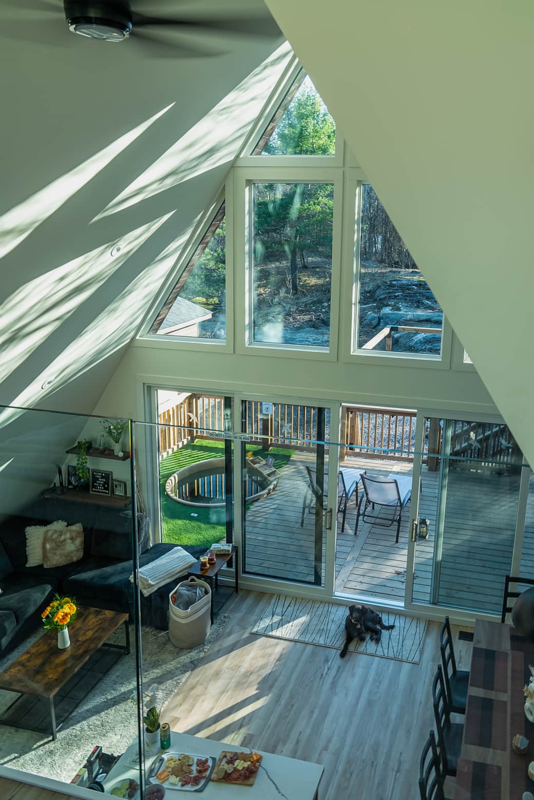A-Frame from the inside