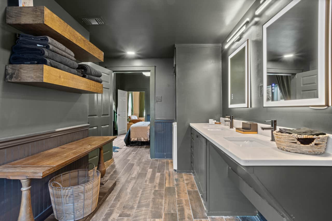 Spacious and ADA cpmpliant spa bath