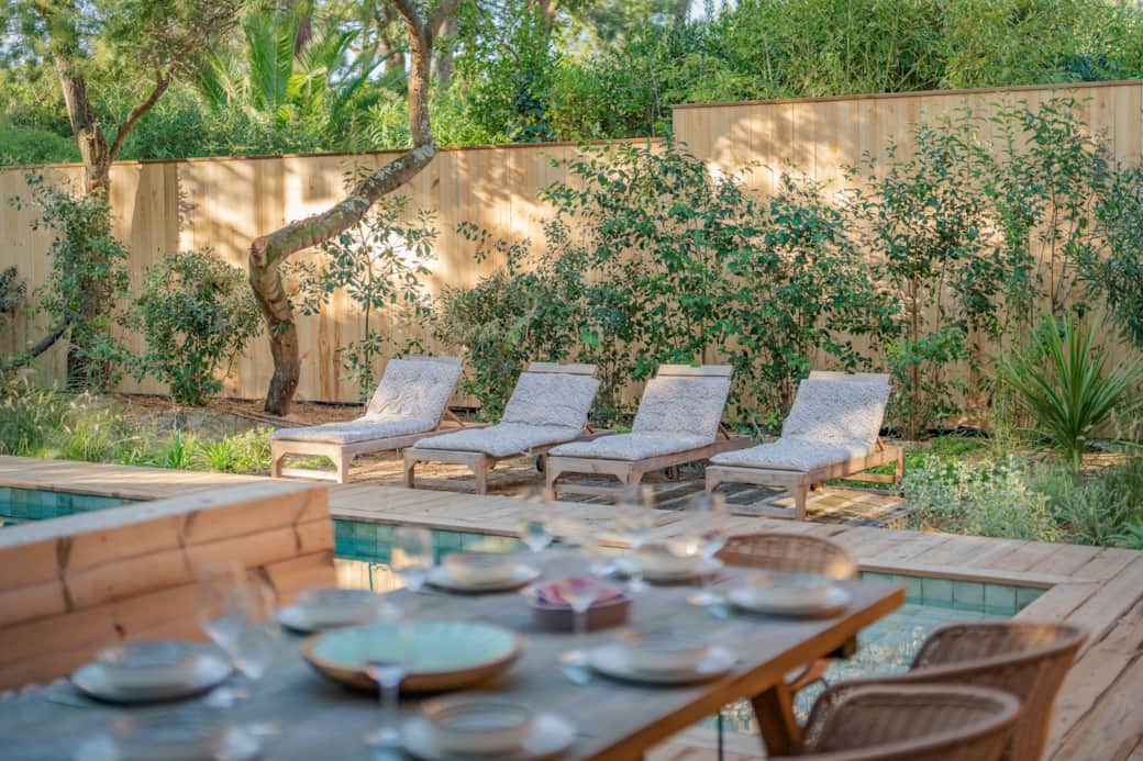 Espace détente extérieur Espace détente extérieur