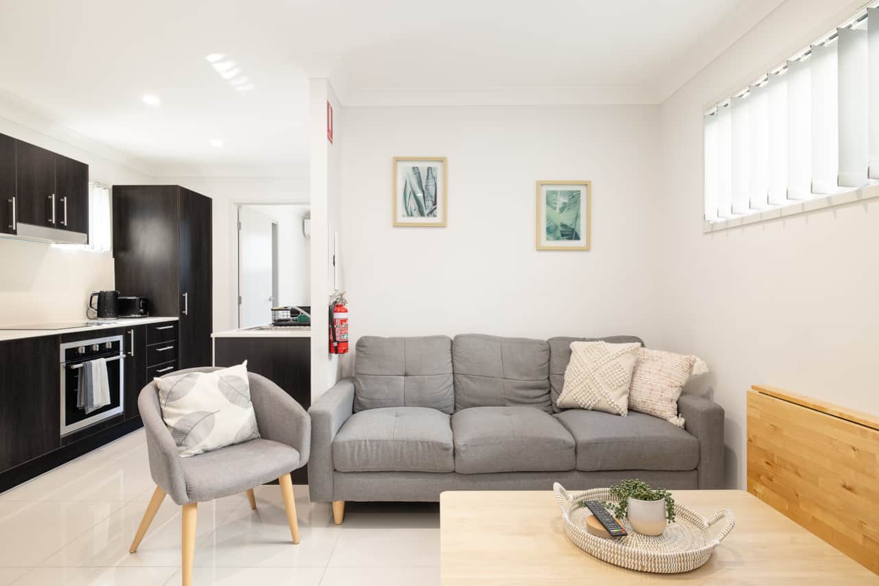 Living Area: Open living space with comfortable seating 