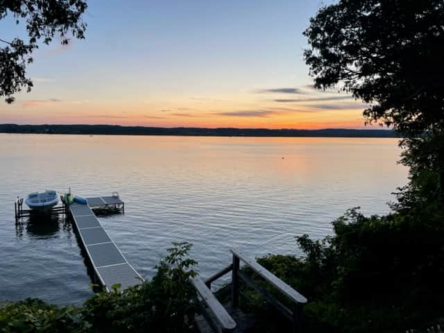 Lake Leelanau Sunset 8-12-23 Lake Leelanau Sunset 8-12-23