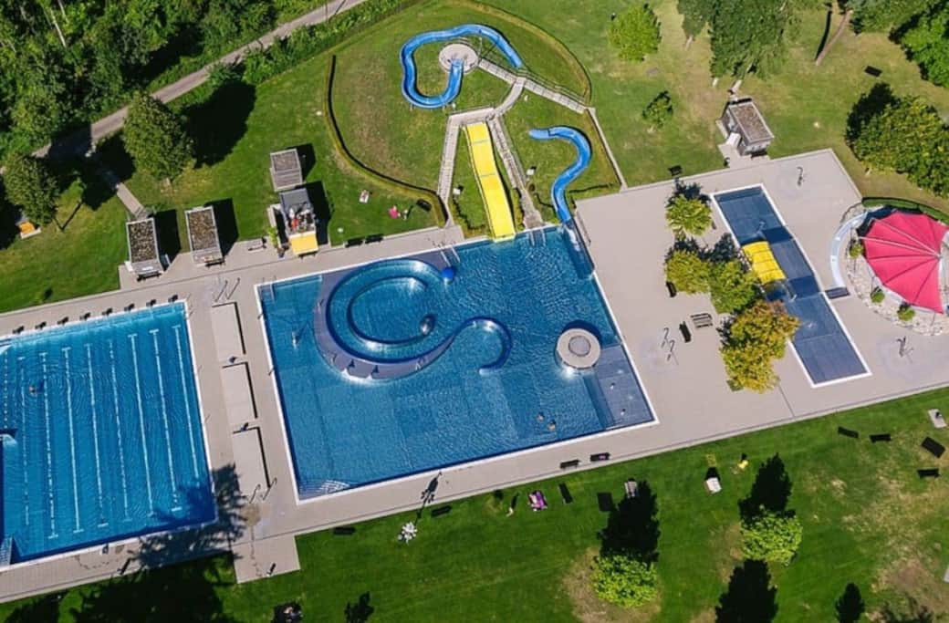 Freibad Waldbad in Feldkirch