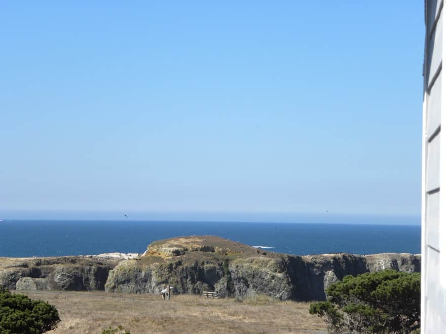 Lovely views from here on the bluff