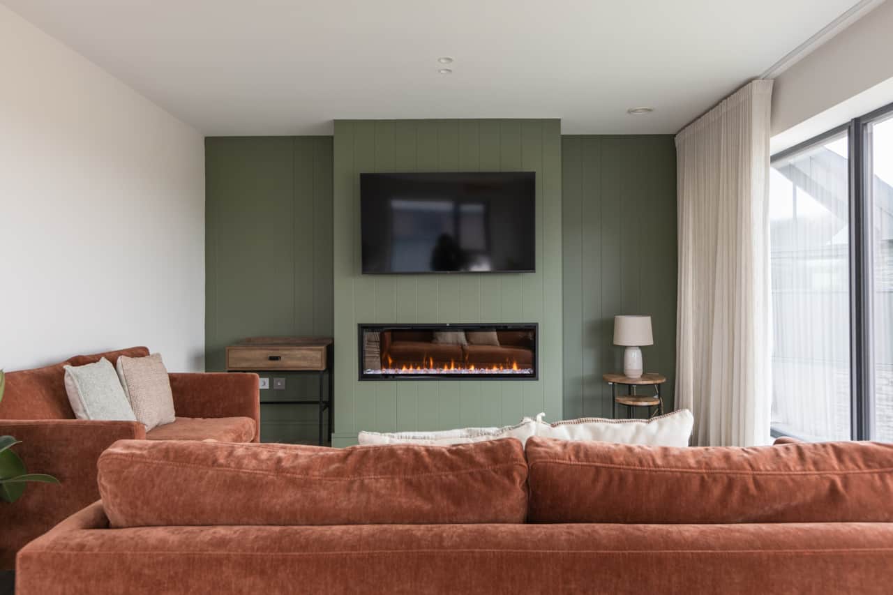 Tullagh sitting room @Ballyliffin Beach Houses