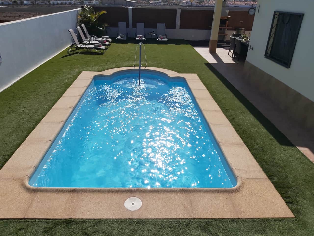 Exquisite glistening pool