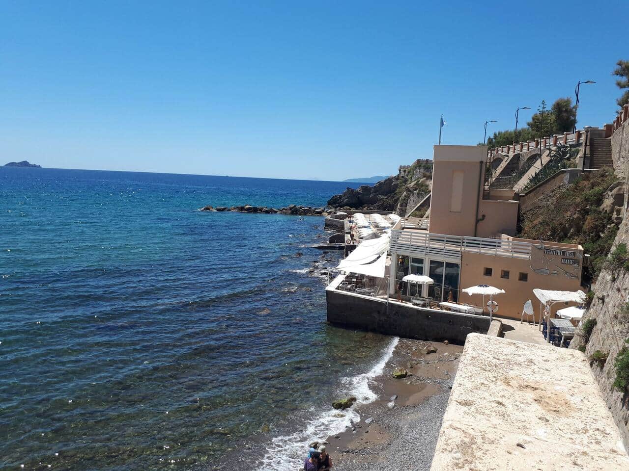 il bagno ristorante Teatro del mare