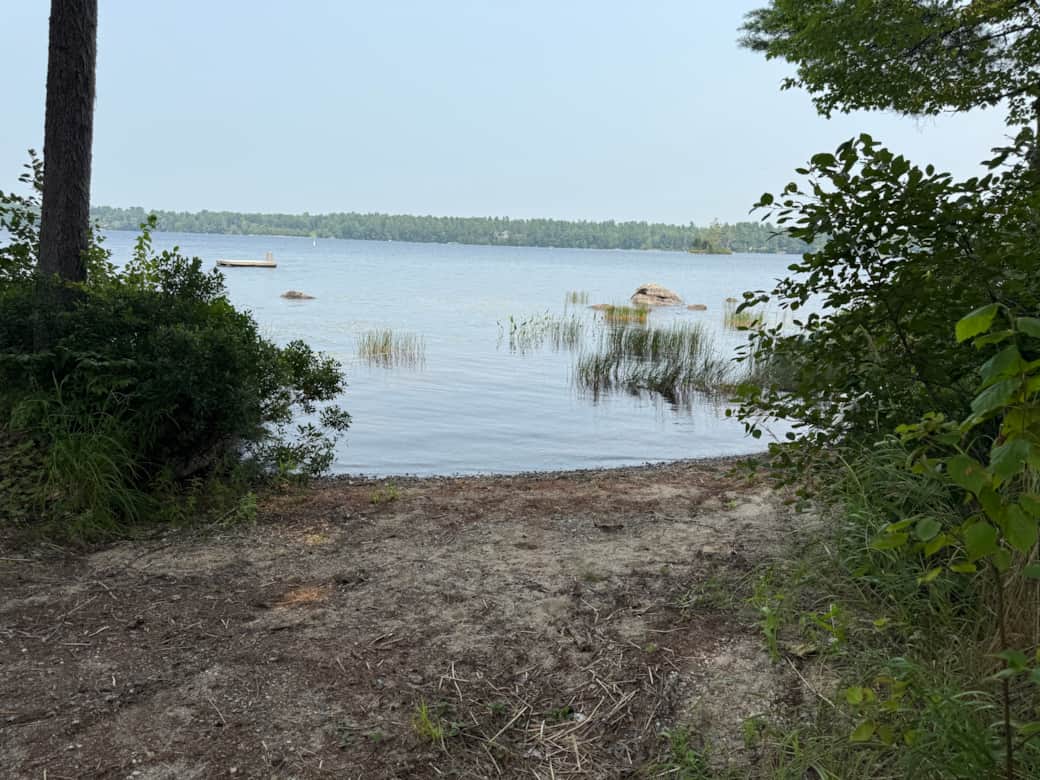 Shallow area for children to play while supervised.