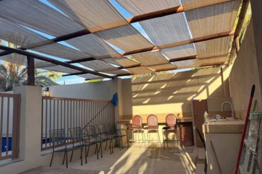 Ramada/Barbeque area