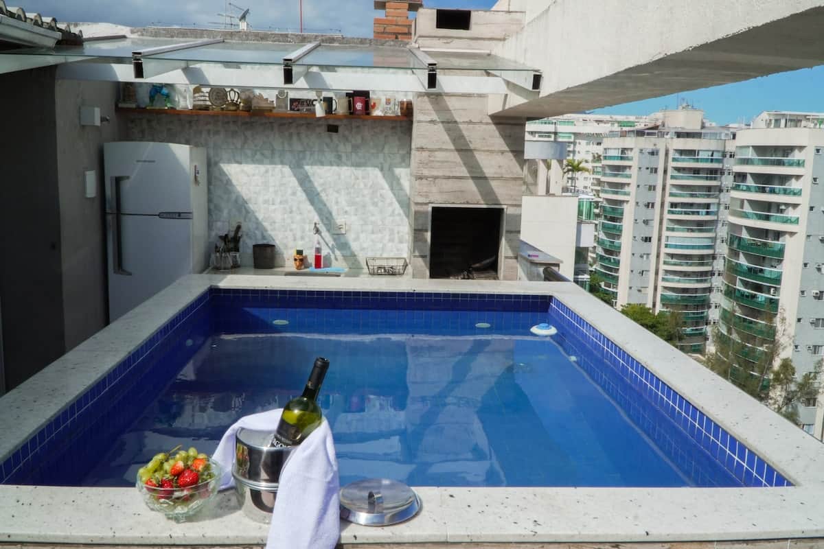Piscina privativa da cobertura próxima ao Parque Olímpico