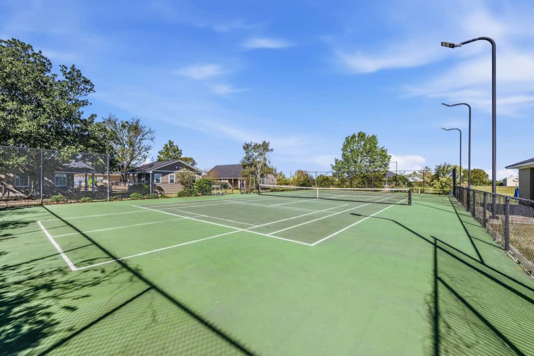 Lighted Tennis / Pickleball Court Lighted Tennis / Pickleball Court