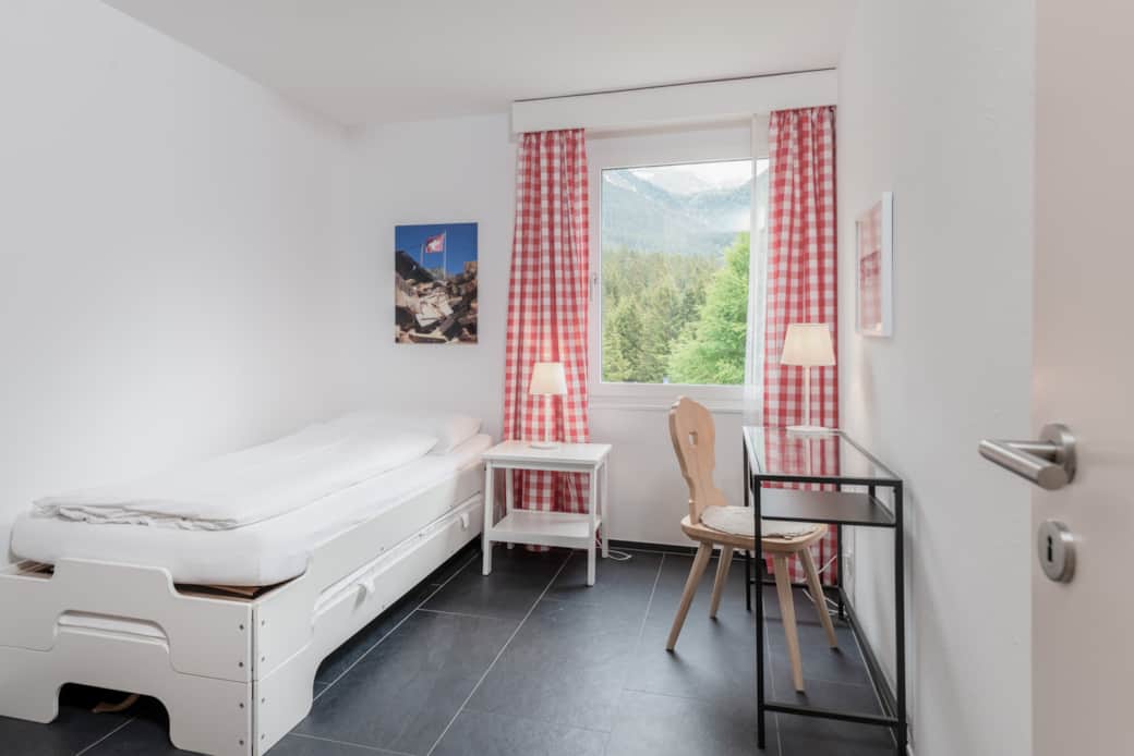 Schlafzimmer mit Einzelbett Schlafzimmer mit Einzelbett