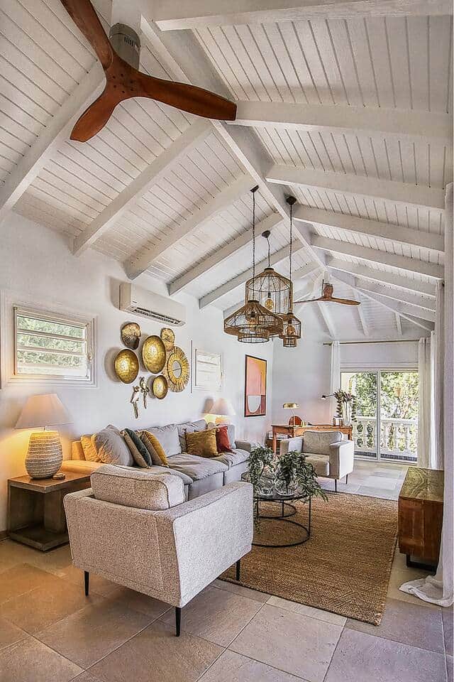 Inside living room 