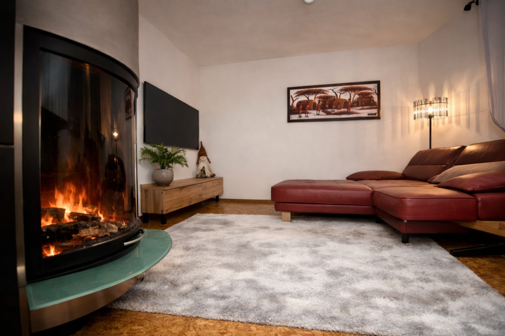 Relax by the crackling fireplace – your cozy retreat in the heart of Sterzing.