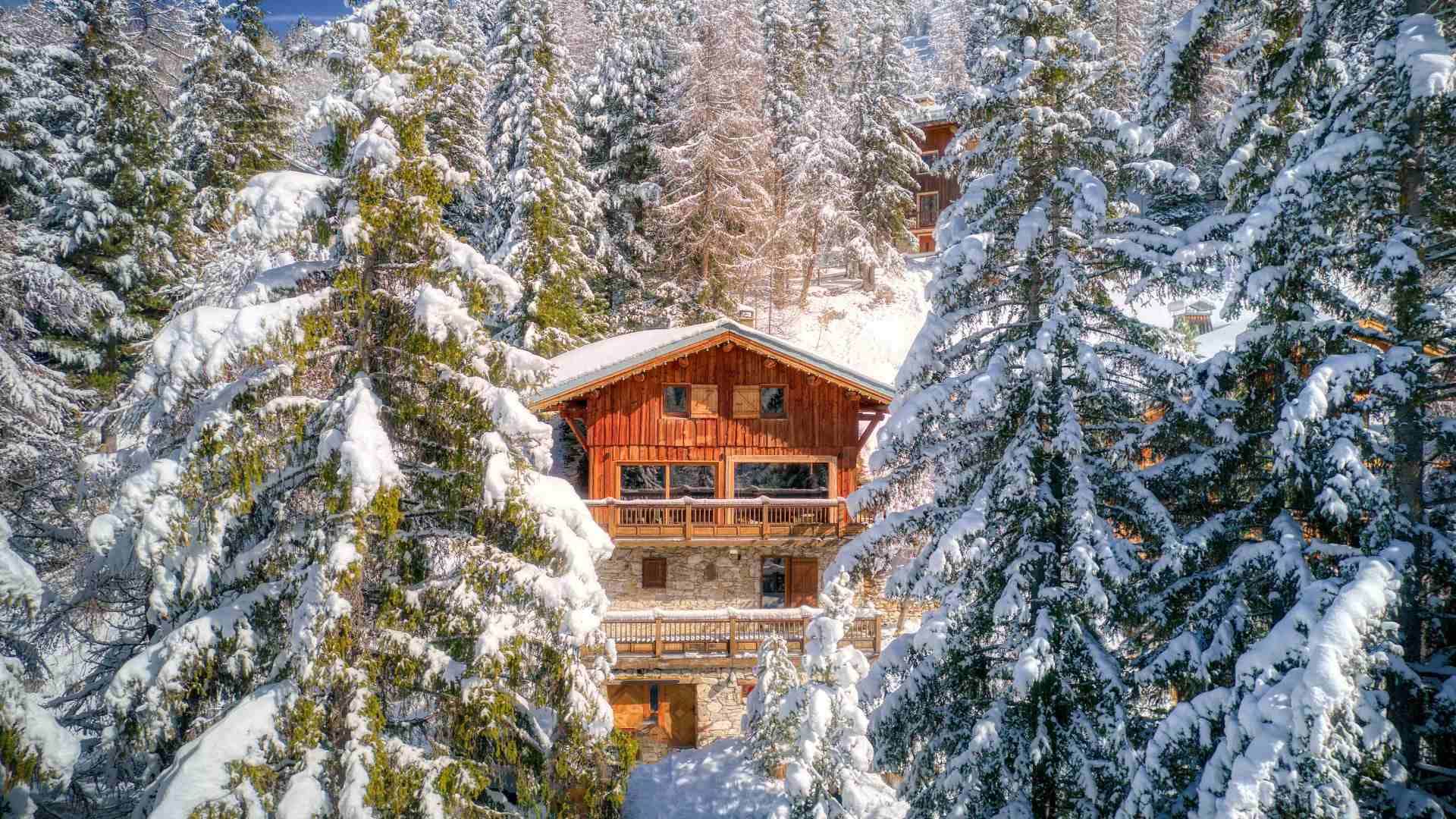 Chalet lumineux et spacieux au ski en montagne