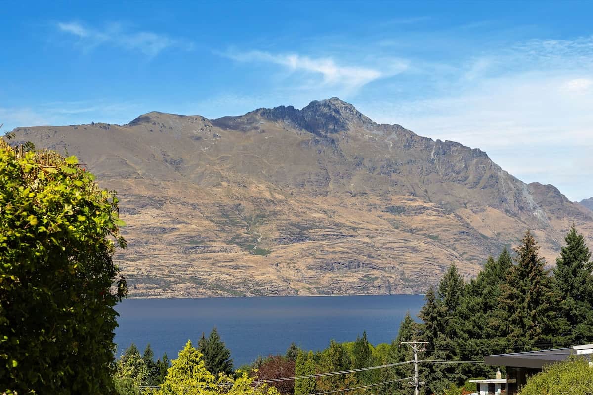 Remarkables mountain views near Walk to Town 41B Alpine Chalet Queenstown