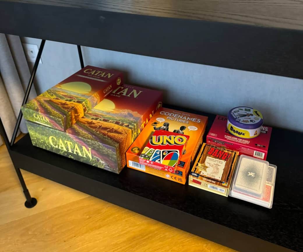 Board and card games 