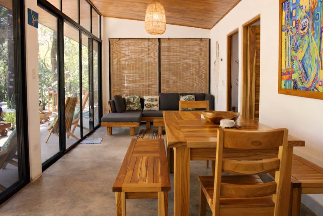 Sloth House Dining and Living Area Sloth House Dining and Living Area