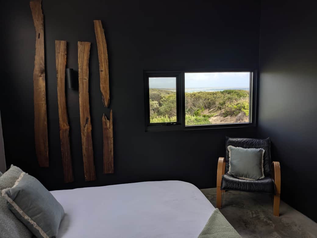 Bedroom coastal views.