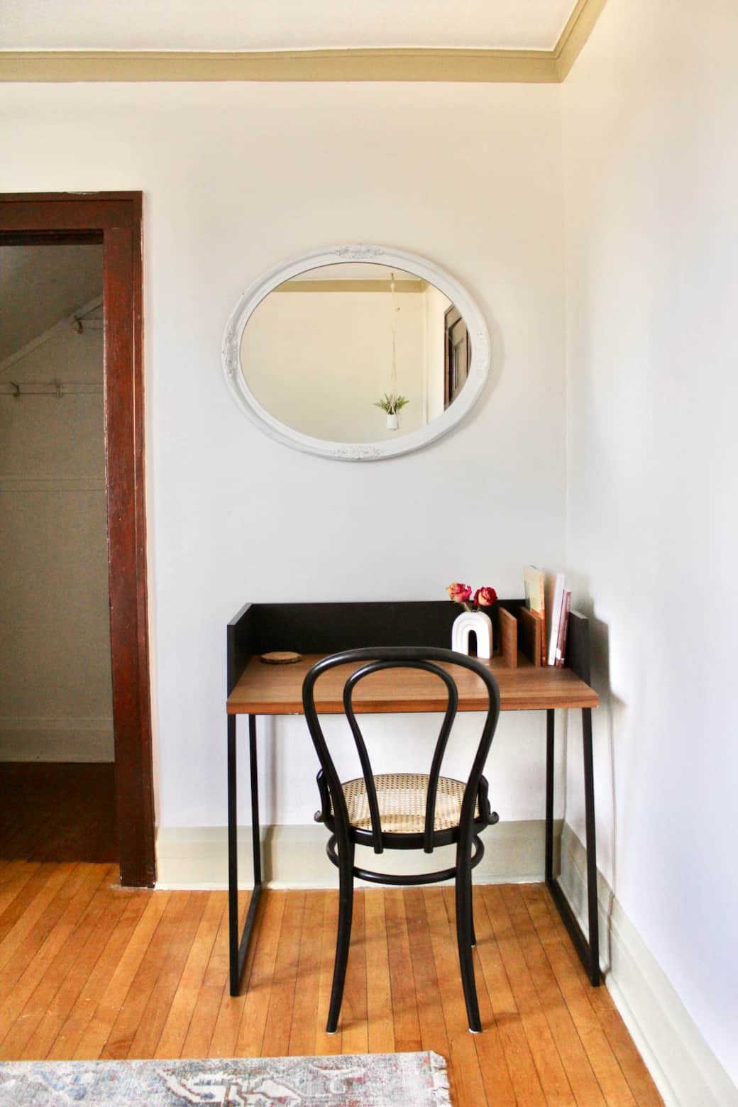 Work station with a desk for remote workers Work station with a desk for remote workers