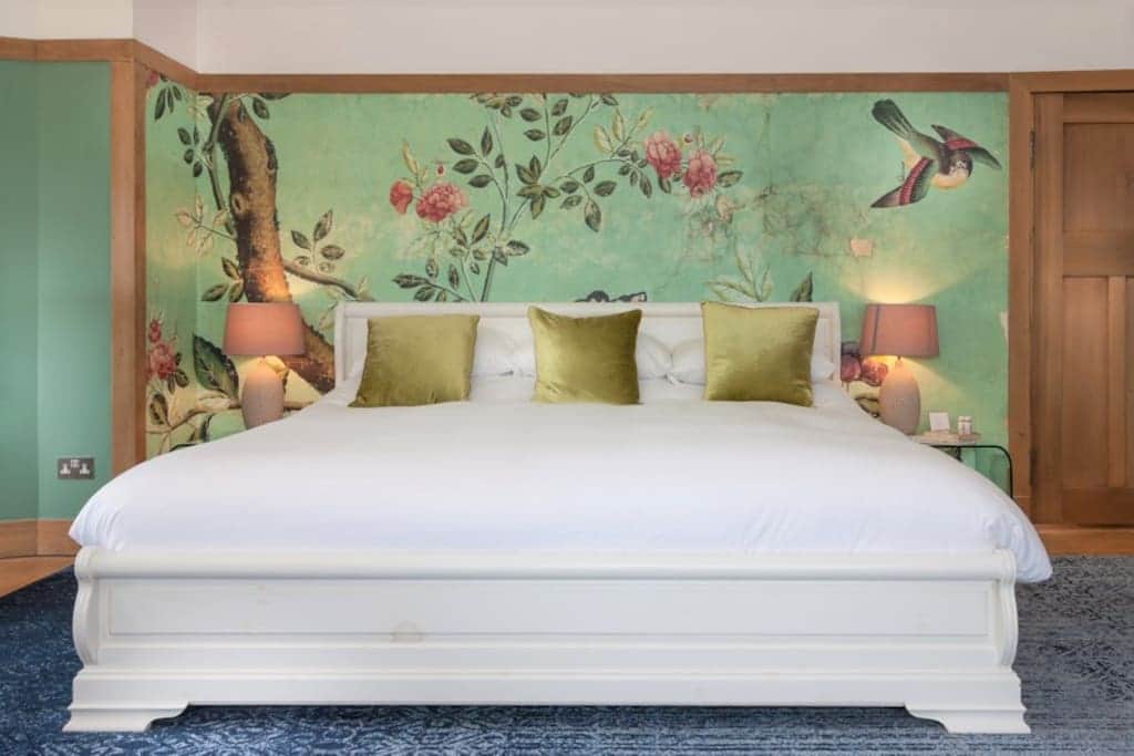 Stunning Chinese Room with enormous Emperor Bed