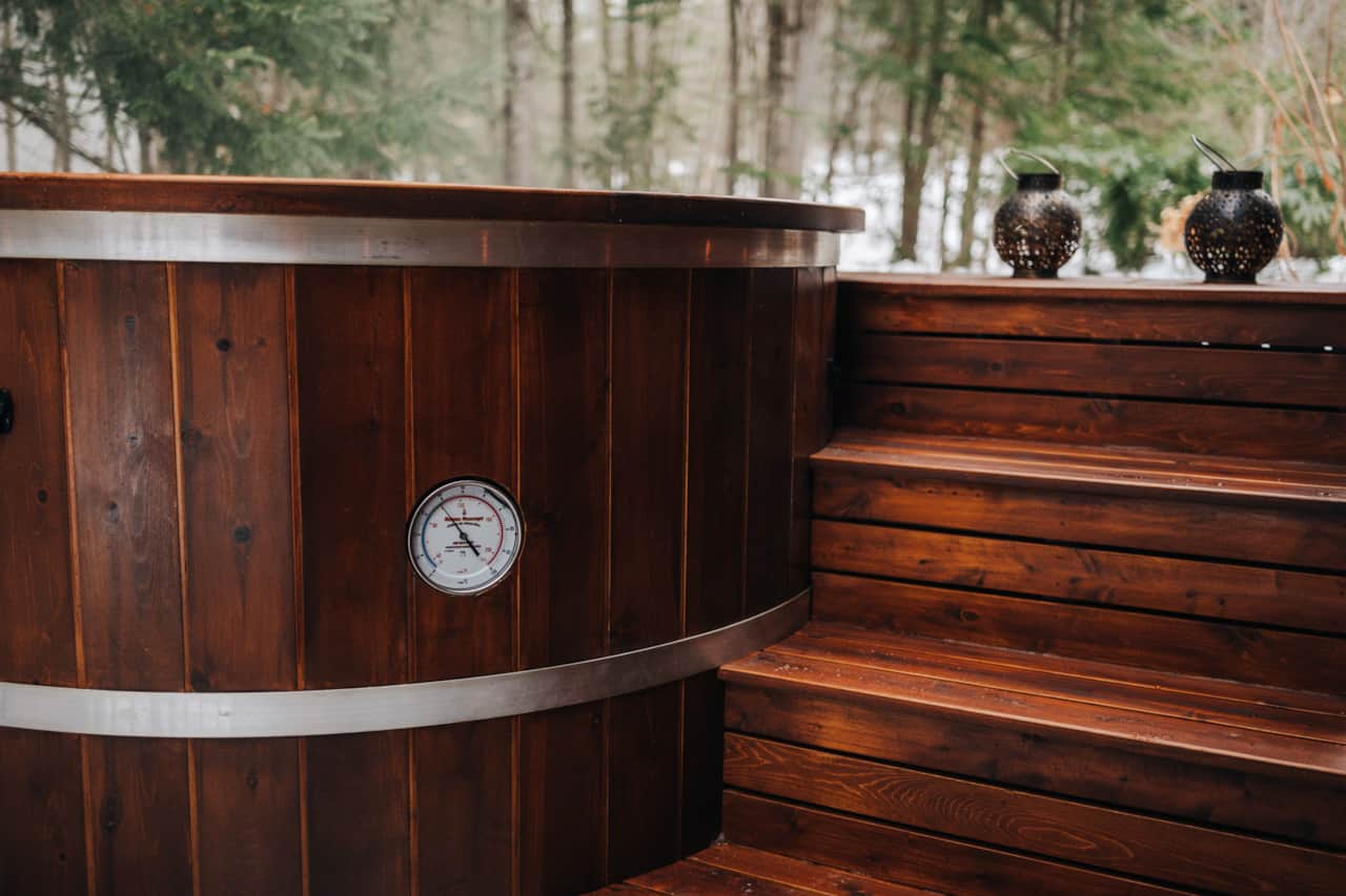 Nordic spa Photo by C. Gravel