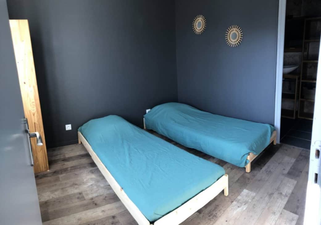 Chambre 2 lits 80x200