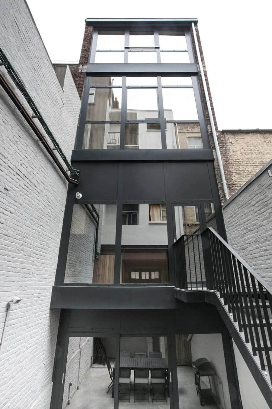 Vue extérieure du bâtiment