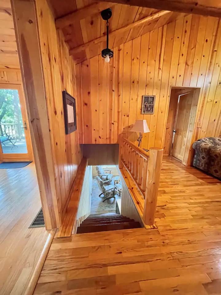 Stairs to walk out