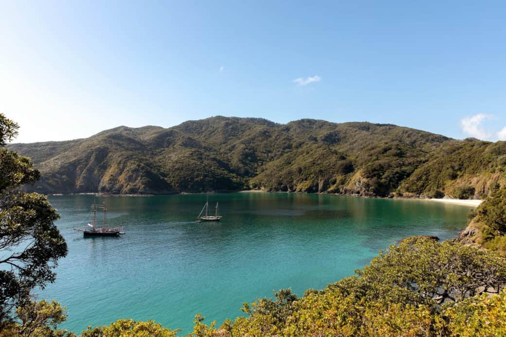 Looking into Oke at full tide 