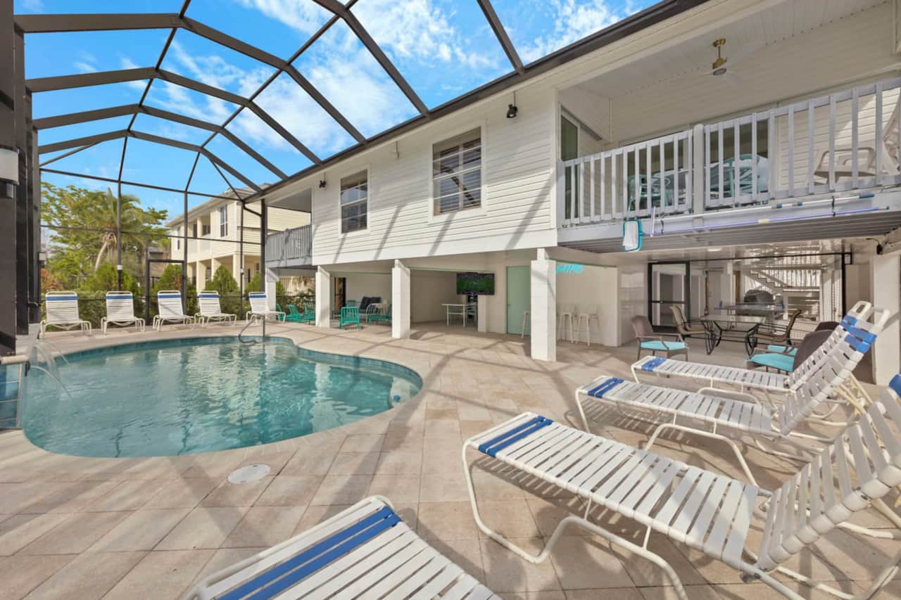 Heated pool
