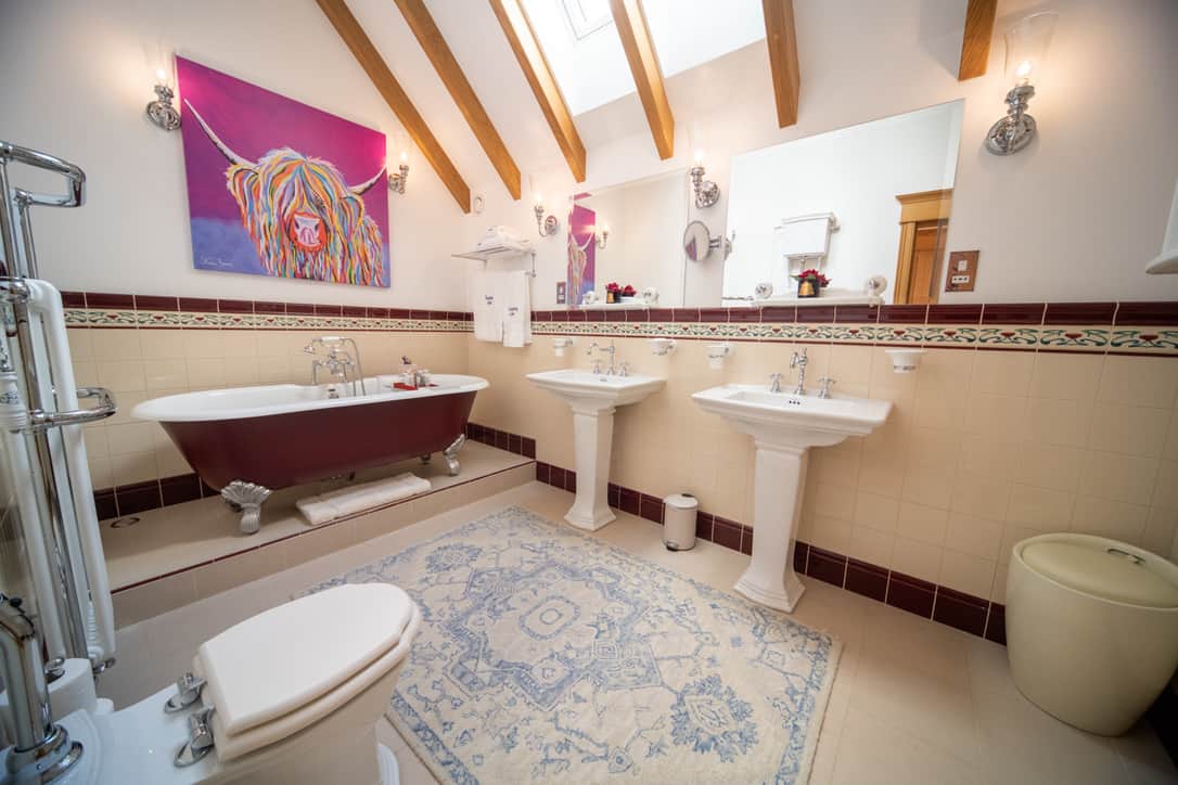 Master bathroom