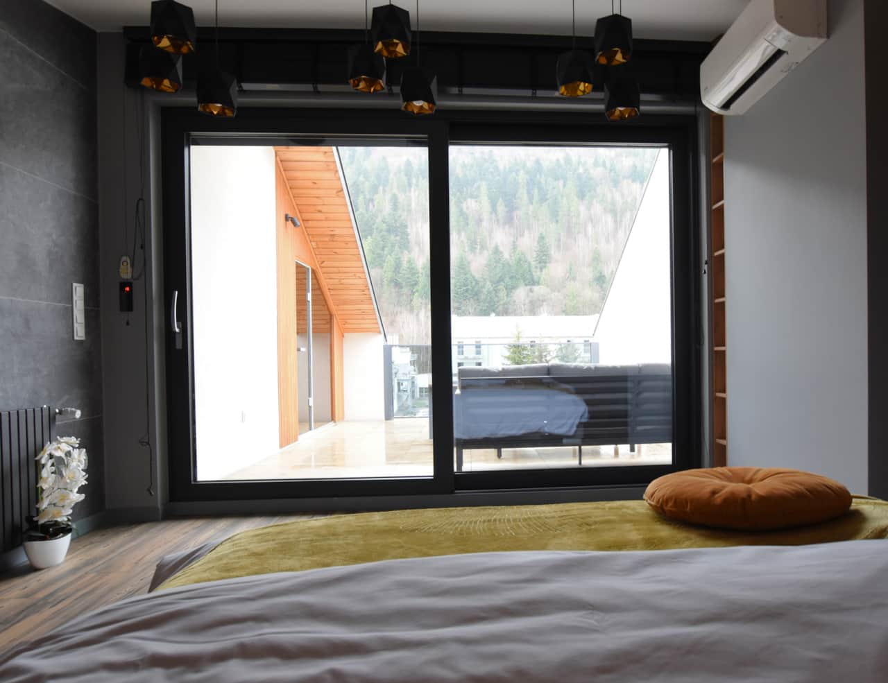 View from the bed in bedroom II