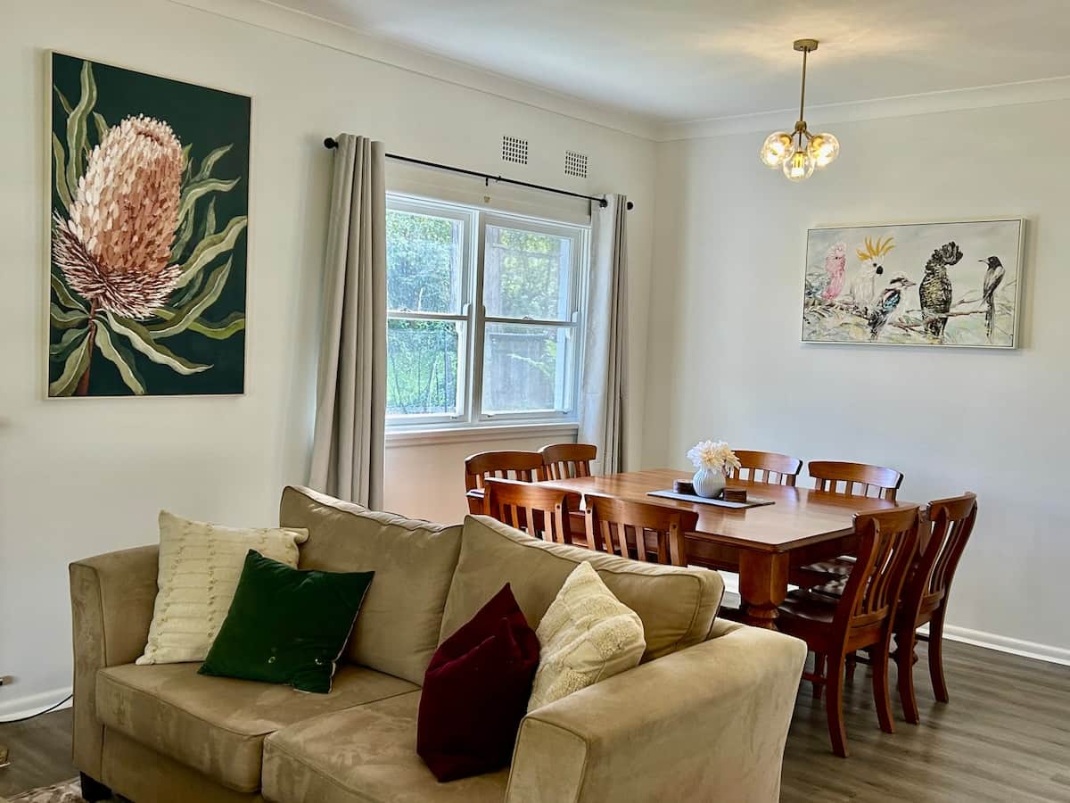 Large dining table to accomodate your guests