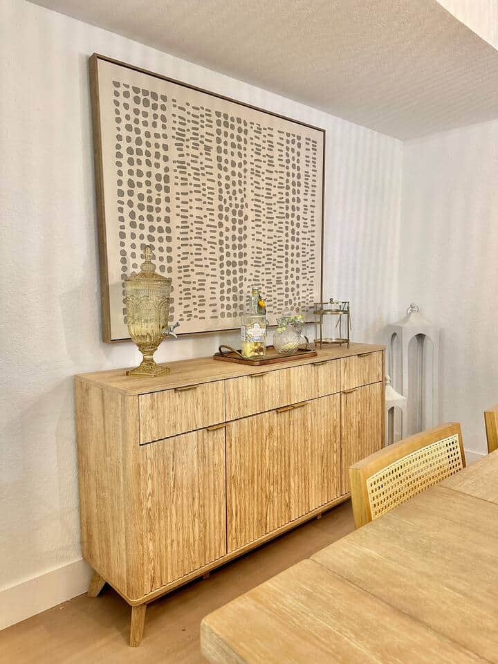 Stylish bar setup ready for happy hour, mocktails, or a celebratory toast with your crew.