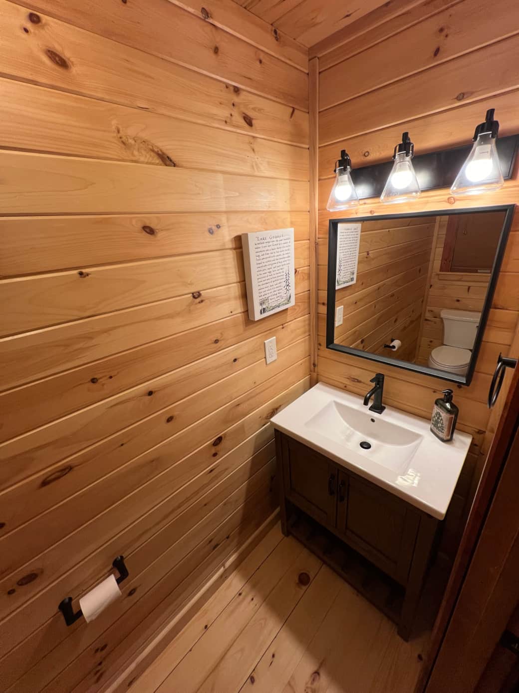 Half bath on main level Half bath on main level