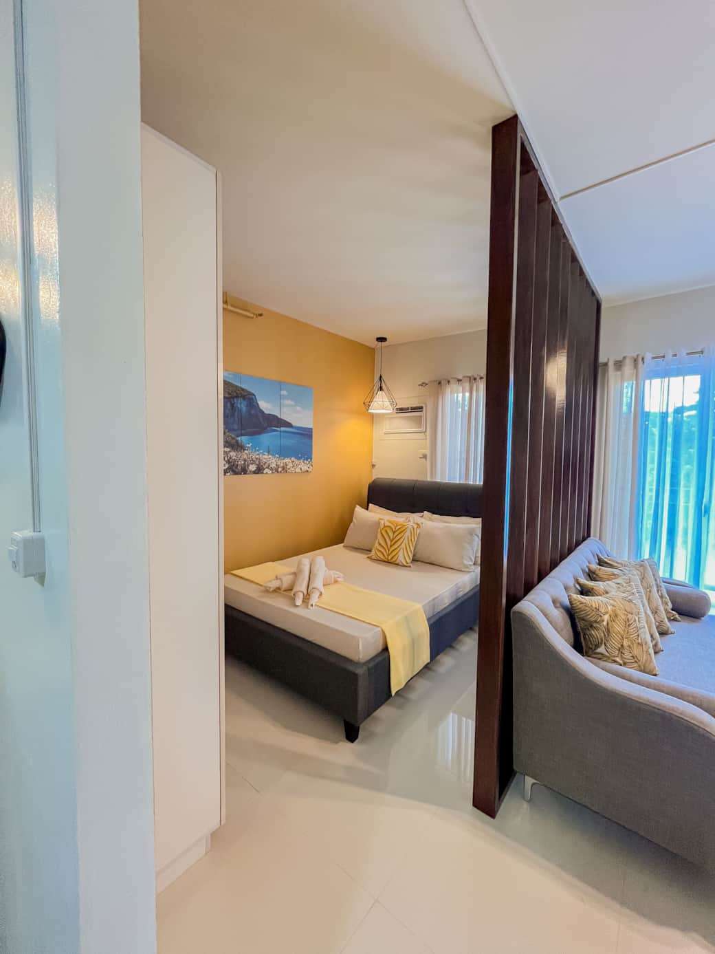 cozy and inviting sleeping space